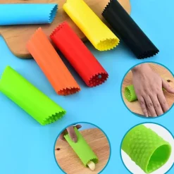 Knoblauchschäler aus der Tube – einfaches Küchenwerkzeug zum schnellen Knoblauchschälen