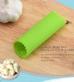 Knoblauchschäler aus der Tube – einfaches Küchenwerkzeug zum schnellen Knoblauchschälen