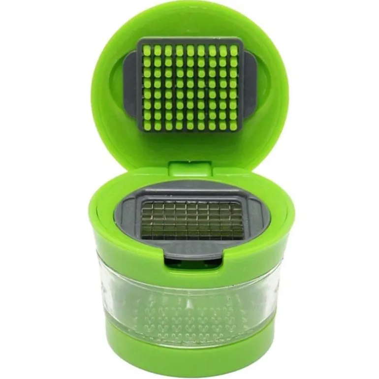 Knoblauchschneider - Mini-Handpresse-Zerkleinerer