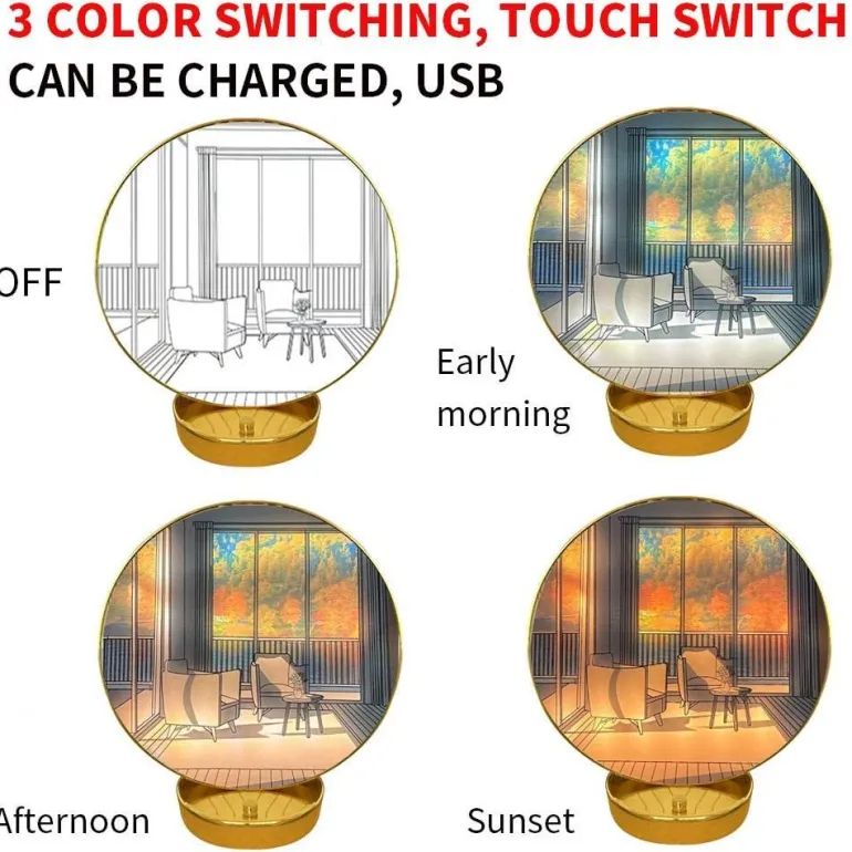 Künstlerische Orb-Tischlampe – Kreative Wohndekorbeleuchtung
