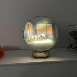 Künstlerische Orb-Tischlampe – Kreative Wohndekorbeleuchtung