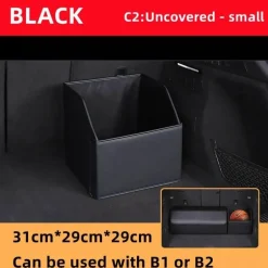 Kofferraum-Organizer aus Leder – Aufbewahrungsbox mit großem Fassungsvermögen