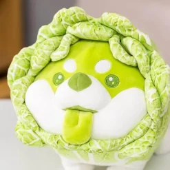 Kohl-Hundekissen - Süßes Plüsch-Gemüse-Haustierspielzeug