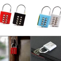 Kombinationsschloss mit Druckknopf – schlüsselloses Sicherheitsschloss