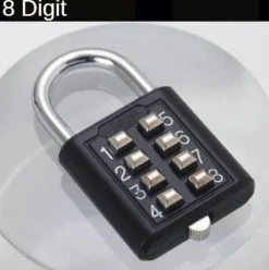 Kombinationsschloss mit Druckknopf – schlüsselloses Sicherheitsschloss