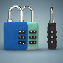 Kombinationsschloss mit Druckknopf – schlüsselloses Sicherheitsschloss