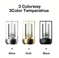 Kompakte LED Camping Tischlampe - Tragbares Außenlicht