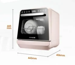 Kompakter automatischer Geschirrspüler - Minimalistisches Küchengerät für den Schreibtisch