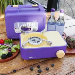 Kompakter Campingkocher mit einem Brenner – Tragbares Kochzubehör für den Außenbereich