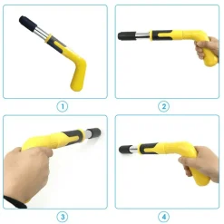 Kompakter Druckluftnagler aus Edelstahl – Tragbare Nagelpistole