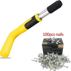 Kompakter Druckluftnagler aus Edelstahl – Tragbare Nagelpistole