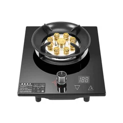 Kompakter Gasherd - Tragbares Kochfeld mit Einzelplatte