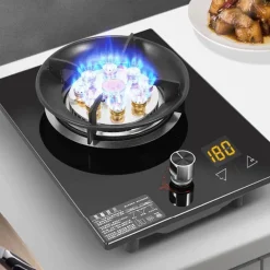 Kompakter Gasherd - Tragbares Kochfeld mit Einzelplatte