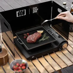 Kompakter tragbarer Gaskocher – Leichte Camping-Kochausrüstung