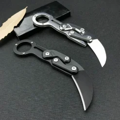 Kompaktes, klappbares Karambitmesser – Taktisches Klauenwerkzeug