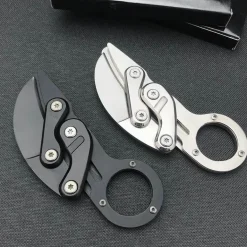 Kompaktes, klappbares Karambitmesser – Taktisches Klauenwerkzeug