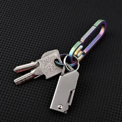 Kompaktes Survivalmesser aus Edelstahl – faltbares Mini-Tool