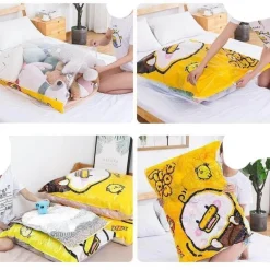 Kompressions-Vakuum-Aufbewahrungsbeutel – Platzsparend für Kleidung und Bettwäsche