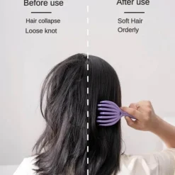 Kopfhautmassagebürste – Soft Touch Haarpflegetool