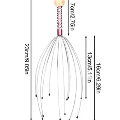 Kopfhautmassagegerät – Kopfmassagegerät zur Stresslinderung