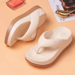 Koreanische Sommerhausschuhe mit dicker Sohle – bequemes Freizeitschuhwerk