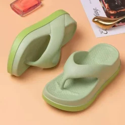 Koreanische Sommerhausschuhe mit dicker Sohle – bequemes Freizeitschuhwerk