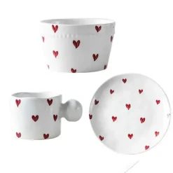 Koreanisches Keramik-Kaffeetassen-Set - Kreative Tee-Milch-Tassen Großhandel Geburtstagsgeschenk