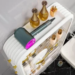 Kosmetik-Aufbewahrungsbox mit großem Fassungsvermögen - Elite Home Organizer