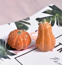 Kürbis Keramik Tasse Schale - Herbst Küchendekor