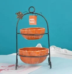 Kürbis Keramik Tasse Schale - Herbst Küchendekor