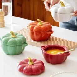 Kürbis Müslischalen Set - Halloween Küchendeko