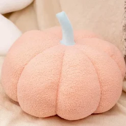 Kürbis-Plüschkissen – Süßes Halloween-Herbstdekor