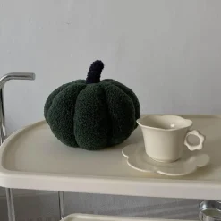 Kürbis-Plüschkissen – Süßes Halloween-Herbstdekor