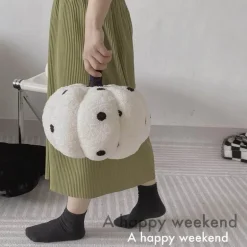 Kürbis-Plüschkissen – Süßes Halloween-Herbstdekor