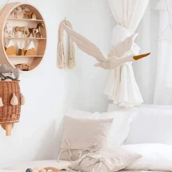 Kreative Kinderzimmer-Dekoration zum Aufhängen, Schwan-Plüschpuppe