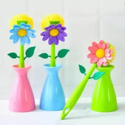 Kreative Reinigungsbürste für Blumenvasen