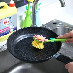 Kreative Reinigungsbürste für Blumenvasen