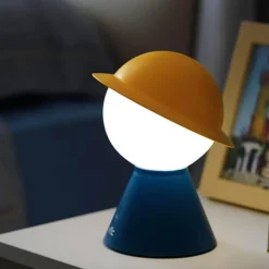 Kreative Strohhut-Nachtlampe – einzigartige dekorative Beleuchtungsvorrichtung