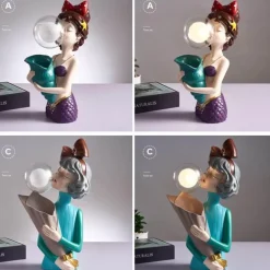 Kreative Tischlampe aus Kunstharz – einzigartige Beleuchtung für die Inneneinrichtung