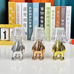 Kreative Tischlampenstatuette – einzigartige Heimdekorbeleuchtung