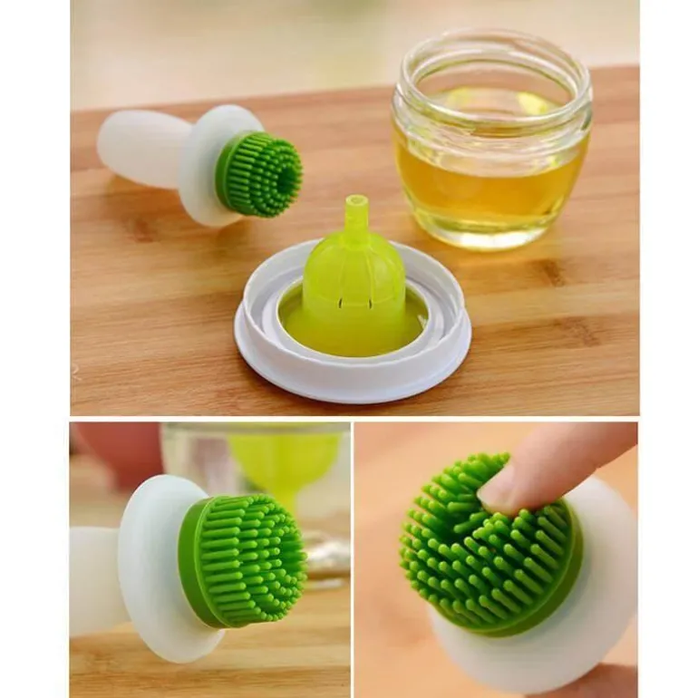 Kreativer Ölpinsel zum Kochen