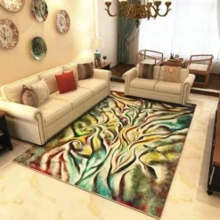 Kreativer, moderner, pastoraler Stil, weicher Teppich für Zuhause