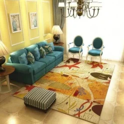 Kreativer, moderner, pastoraler Stil, weicher Teppich für Zuhause