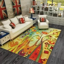 Kreativer, moderner, pastoraler Stil, weicher Teppich für Zuhause