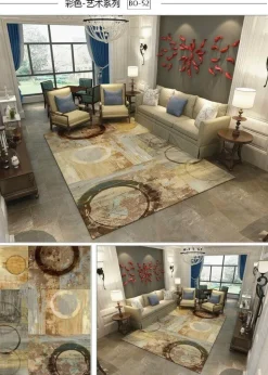 Kreativer, moderner, pastoraler Stil, weicher Teppich für Zuhause