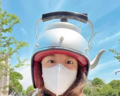 Kreativer Motorradhelm – Einzigartiges, lustiges Roadster-Design