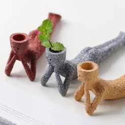 Kreativer nordischer Portrait-Pflanztopf – einzigartiger Blumentopf