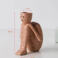 Kreativer nordischer Portrait-Pflanztopf – einzigartiger Blumentopf