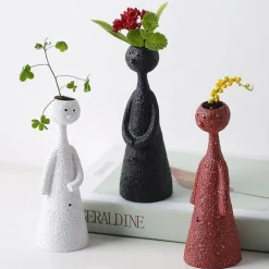 Kreativer nordischer Portrait-Pflanztopf – einzigartiger Blumentopf