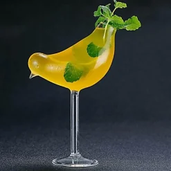 Kreatives Cocktailglas in Vogelform – Einzigartiges Trinkgeschirr für Partys